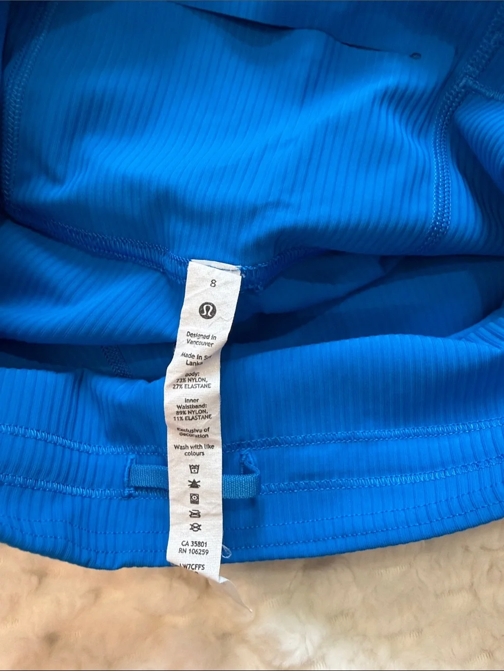 Lululemon Shorts-Size 8-Used once